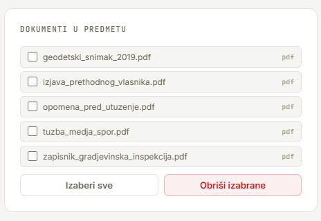 Uploading documents